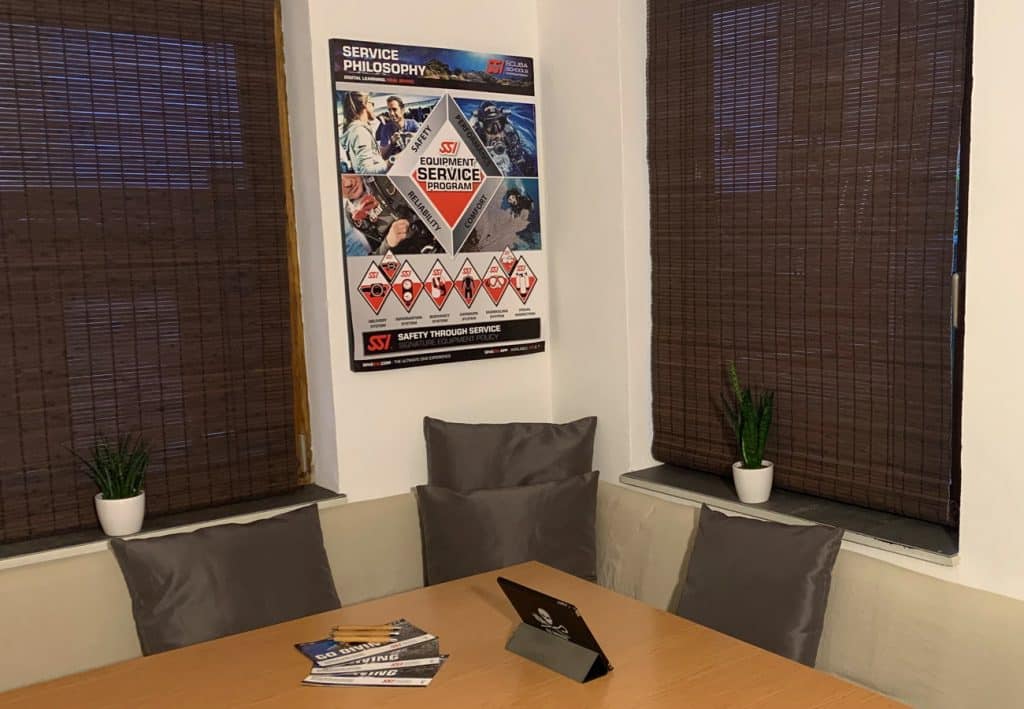 Lehrraum Bauer Tauchsport